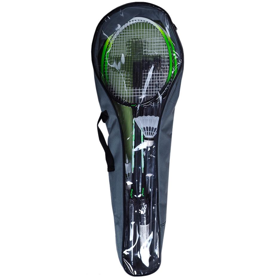 Badmintono rinkinys Mico Elite, žalias