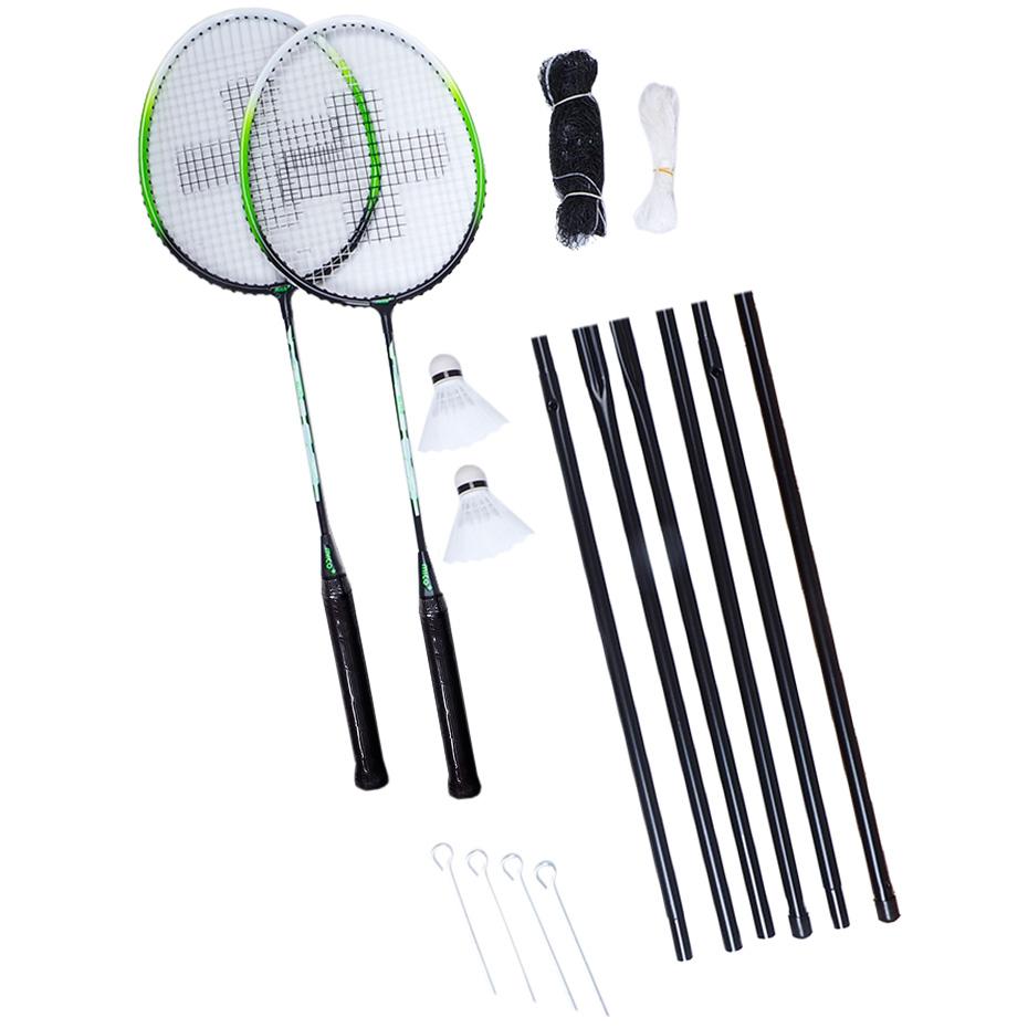 Badmintono rinkinys Mico Elite, žalias