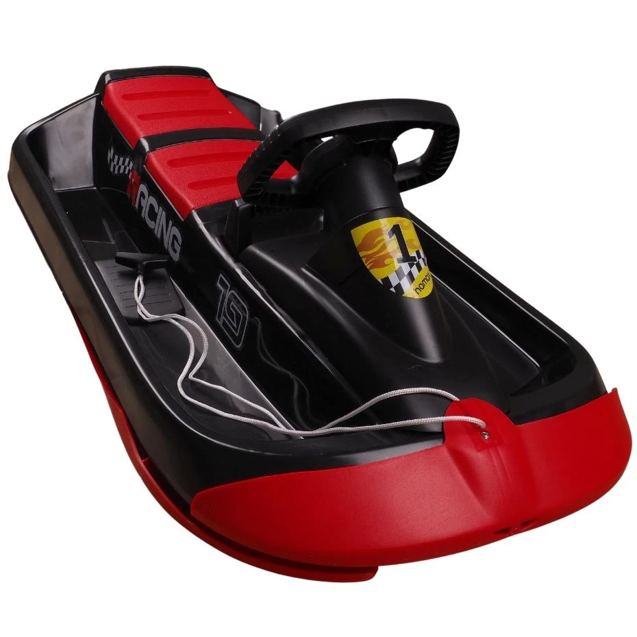 Rogutės Hamax Sno Racing juoda-raudona 505524