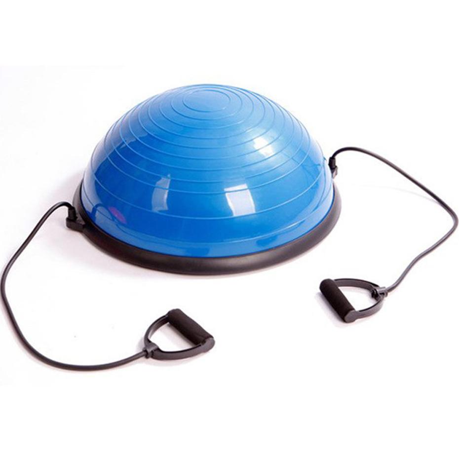 Balansinė platforma su rankenomis SMJ Bosu, 58cm