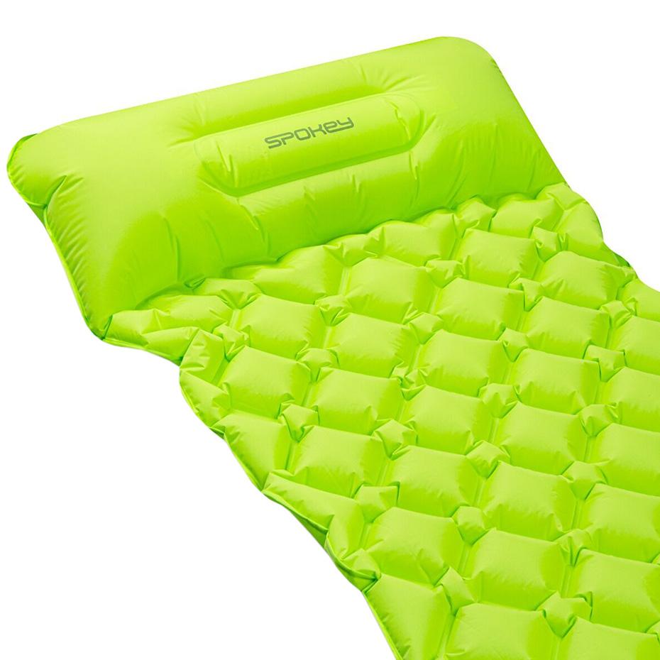 Čiužinys Ypač lengvas turistinis kilimėlis Spokey Air Bed, žalias