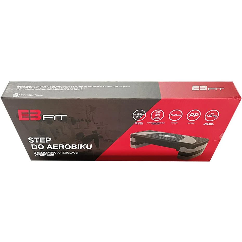 Enero aerobikos stepas su reguliavimu 82x32cm