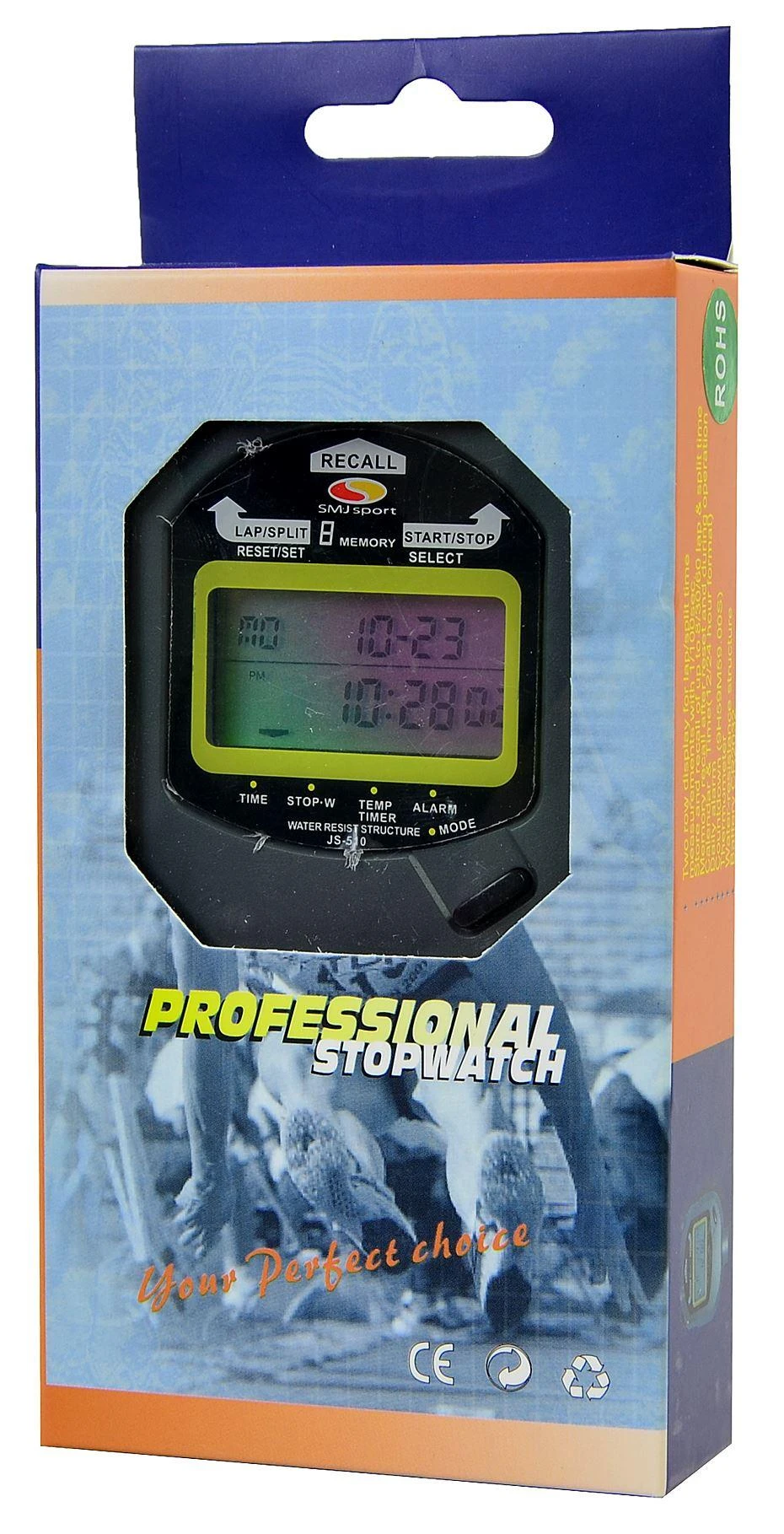 Išmanusis laikrodis SMJ sport Chronometras JS-507 20 kartų
