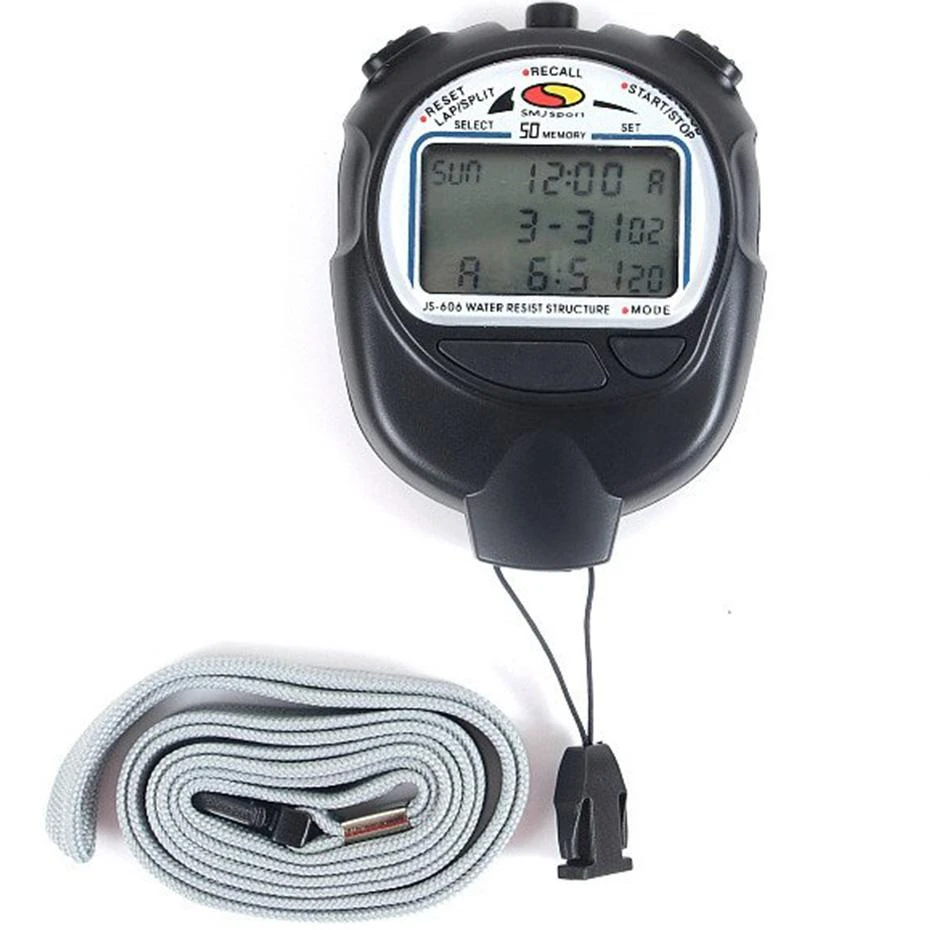 Laikrodis Elektroninis chronometras 50 SMJ JS606