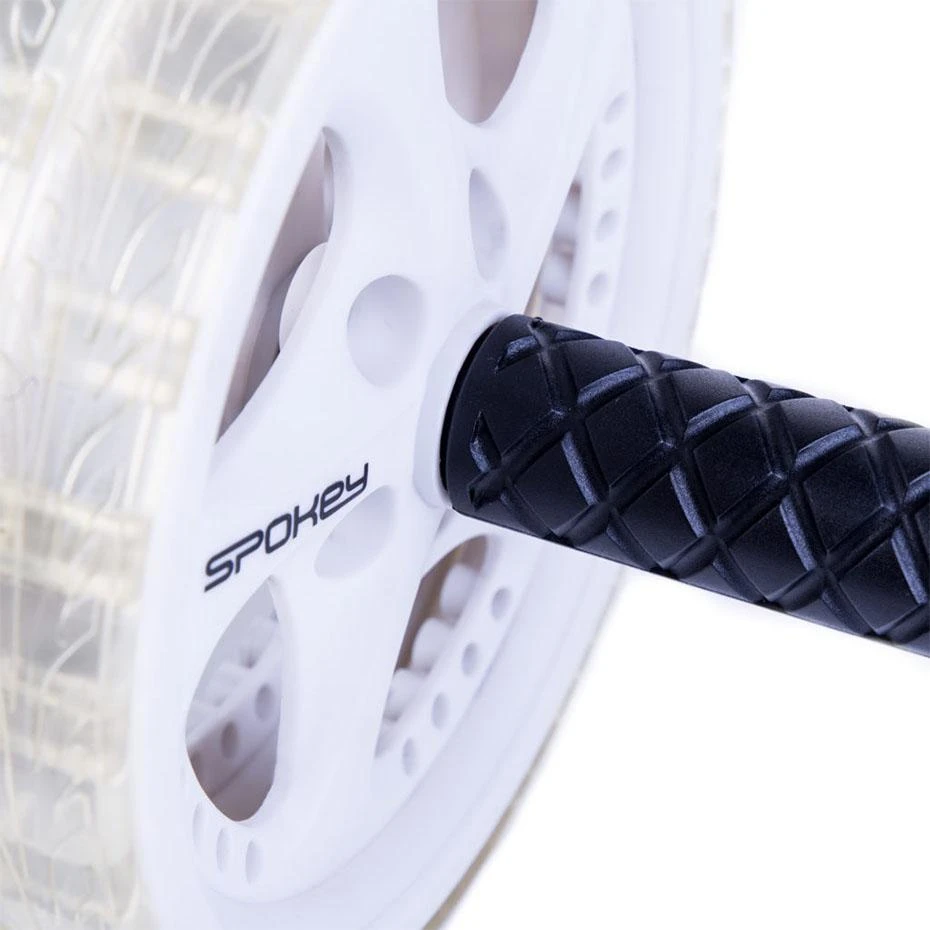 Spokey TWIN B II Double Roller, Vienas dydis, Baltas/juodas