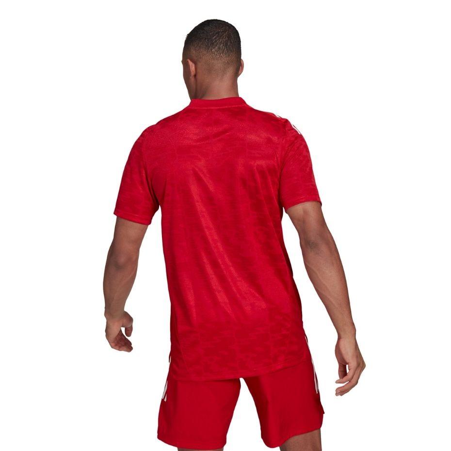 Vyriški marškinėliai adidas Condivo 21 JSY raudona GJ6802 (S)