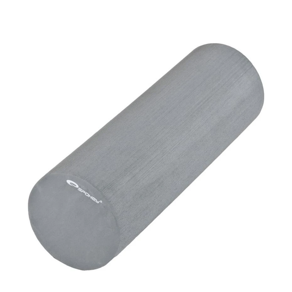 Spokey ROLL 2IN1 Fitness volelis, 33 x 14,5 cm, +1 lygus EVA putų volelis (10 cm), Tamsios pilkos, PU/PVC putos