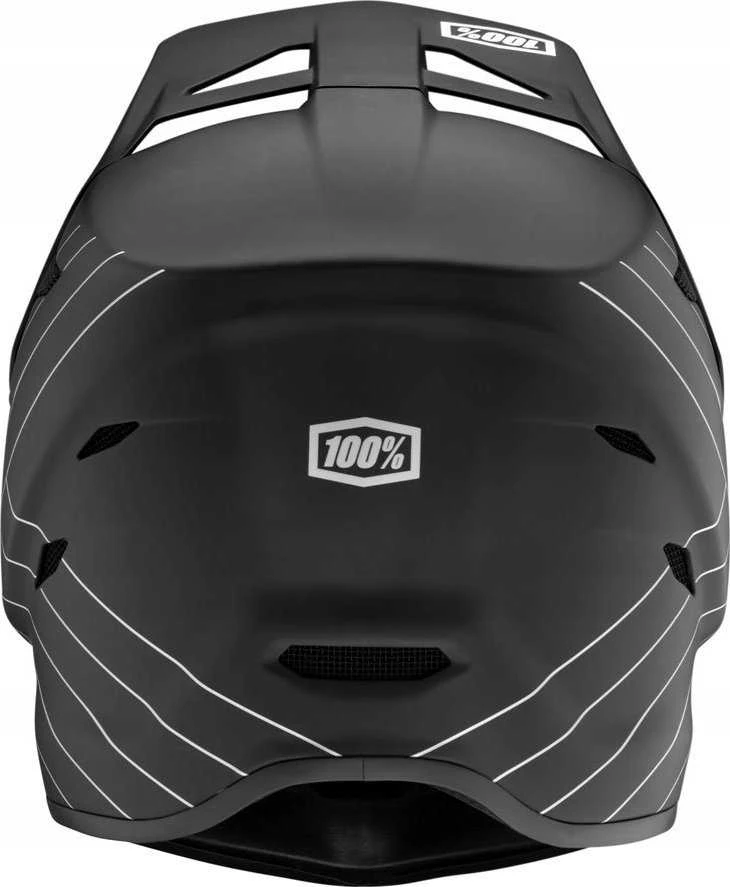 1 Jaunesnio amžiaus viso veido šalmas STATUS DH/BMX Šalmas Essential Juodas dydis. S (47-48 cm) (NAUJIENA)