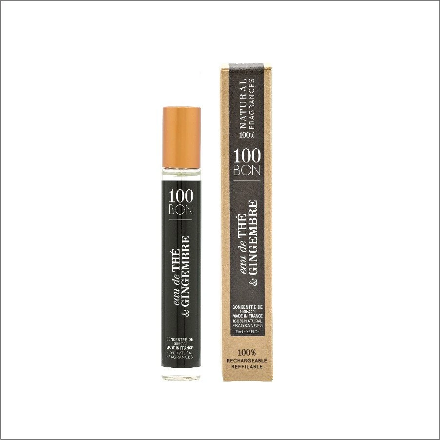 100 „Bon Tea and Ginger“ kvepalų, su Vanduo kvapu, unisex, 15 ml *Miniatiūrinis unisex