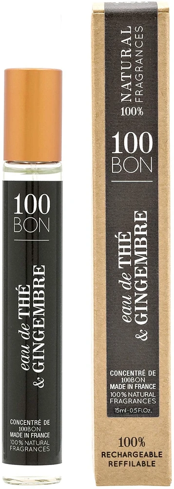 100 „Bon Tea and Ginger“ kvepalų, su Vanduo kvapu, unisex, 15 ml *Miniatiūrinis unisex