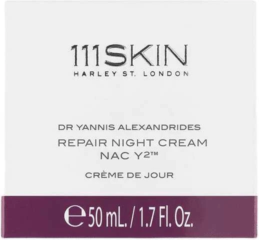 111SKIN Repair Night Kreminis NAC Y2 Night Skin Kreminis atkuriantis naktinis veido kremas, 50 ml