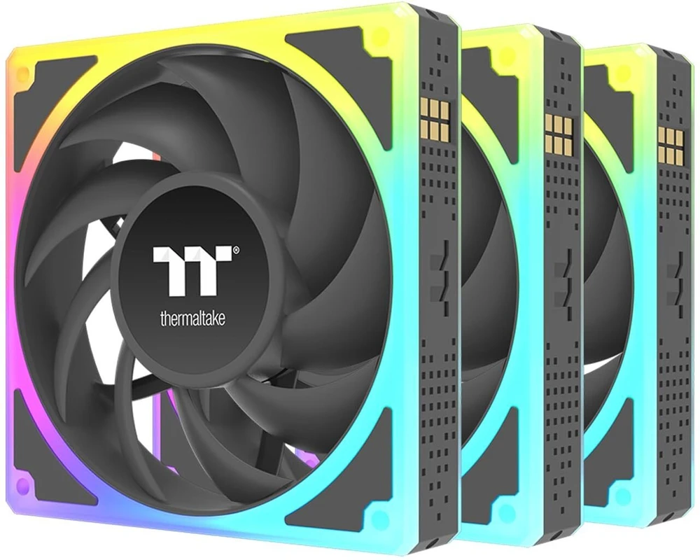 120 mm „Thermaltake TOUGHFAN EX 120 ARGB Sync“ 3 vnt. pakuotė