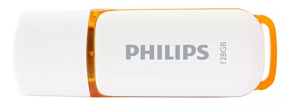 Oranžinė atmintinė Philips USB 2.0 128GB Snow Edition Sunrise Oranžinė