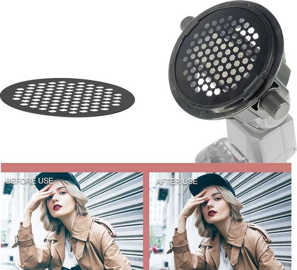 LensGo difuzorių rinkinys 12 viename, difuzorius, filtrai blykstės lambai / Lensgo D235