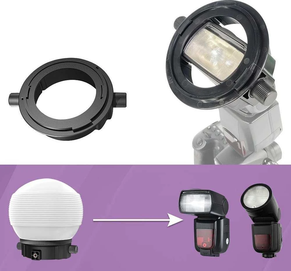LensGo difuzorių rinkinys 12 viename, difuzorius, filtrai blykstės lambai / Lensgo D235