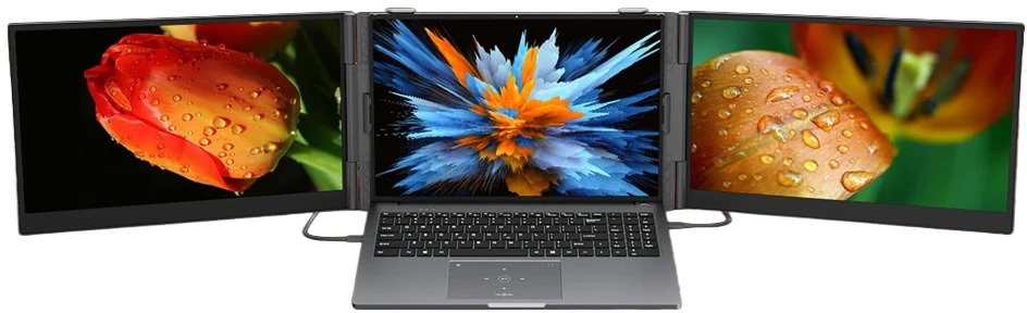 Monitorius „Blackview“ 14 colių nešiojamas dviejų monitorių televizorius DCM6
