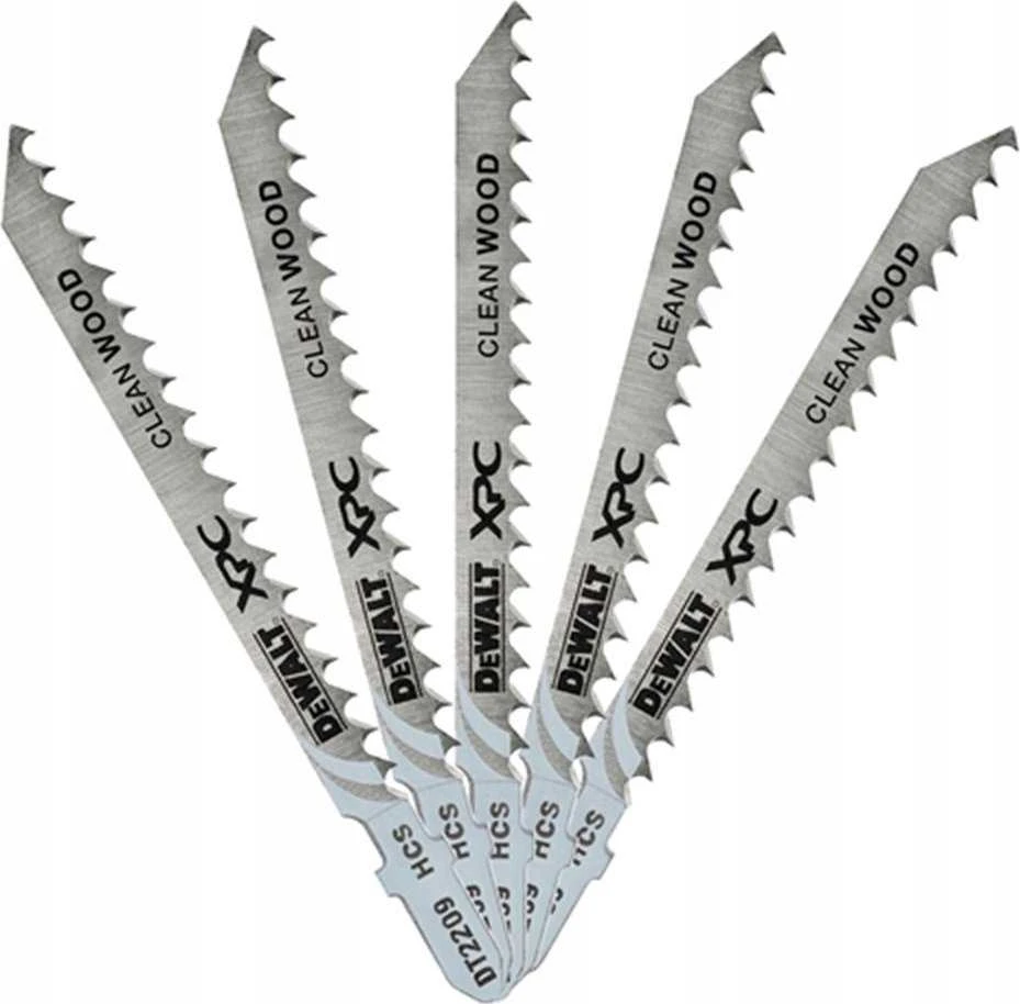 Stanley Pjūkleliai siaurapjūkliui DeWalt; 5 vnt.