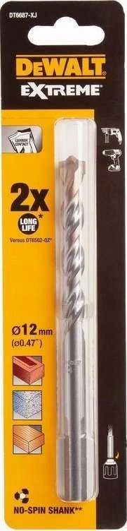 Grąžtas Dewalt Wiertło 14 Degrees East extreme-wiertło 12x150mm