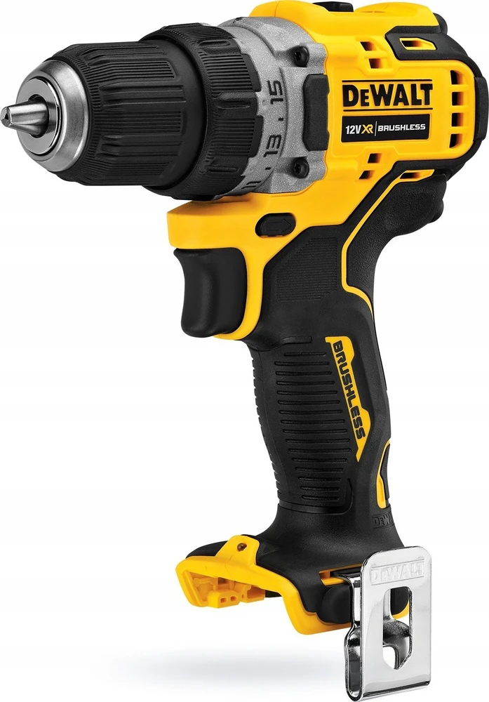 Akumuliatorinis suktuvas-gręžtuvas DeWalt DCD701N-XJ; 12 V; (be akumuliatoriaus ir pakrovėjo)