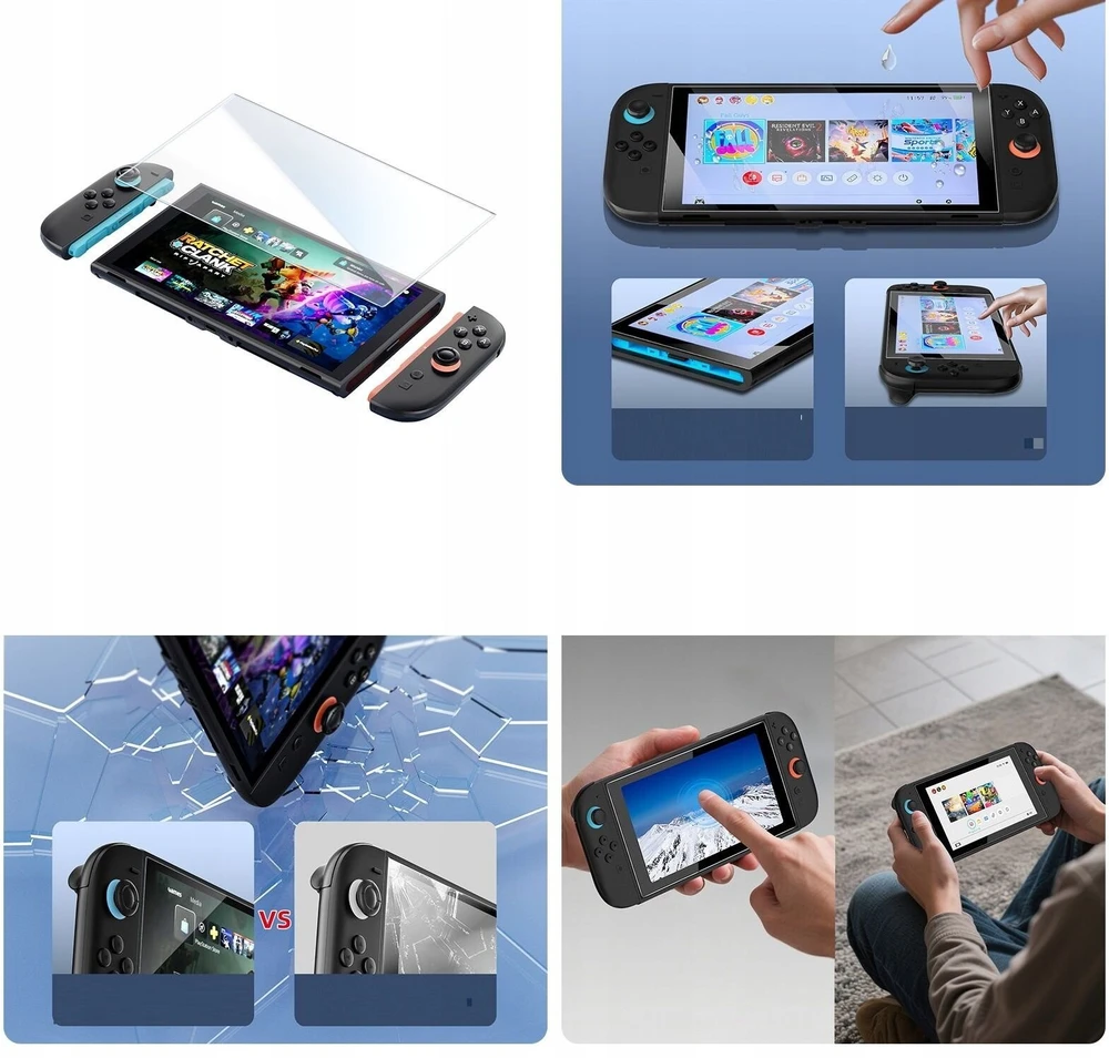 JYS Rinkinys 14 viename Aksesuarai Laikikliai Dėklas Įkroviklis Stovas Nintendo Switch 2 JYS-NS2317 (SB11073)