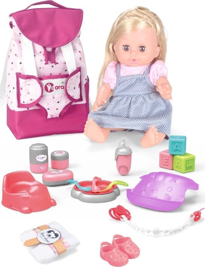 None Nežinomas Lėlė – kūdikis Lovely Doll WZB8801-8, 36 cm