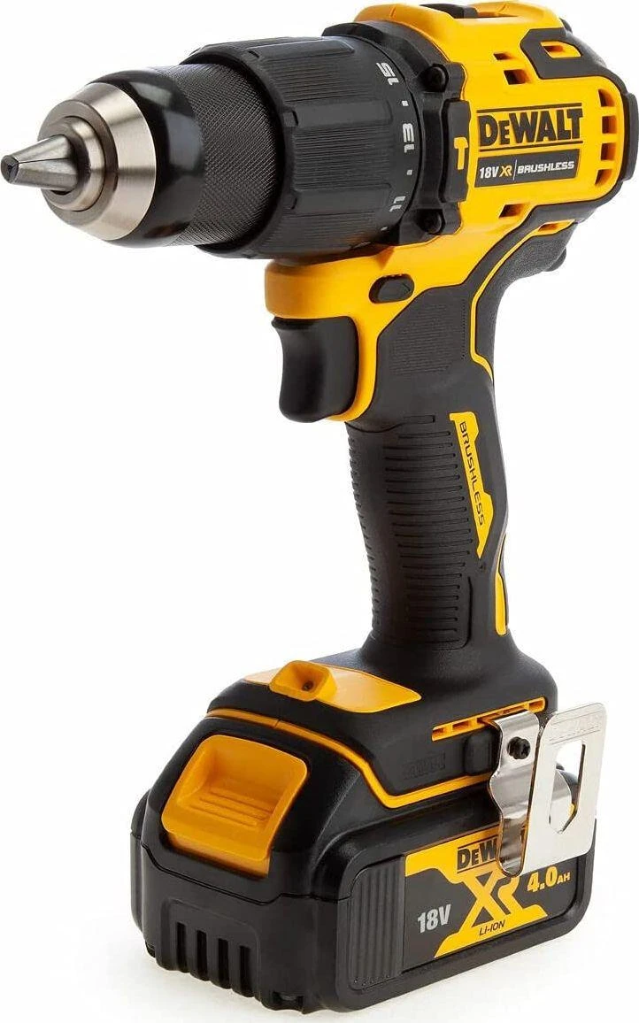 Smūginis gręžtuvas/suktuvas Dewalt 18V 65Nm 2x4.0Ah DCD709M2T
