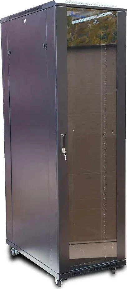 EXTRALINK 42U 800x1000 standing rackmount cabinet juodas