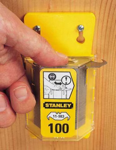 STANLEY kablio formos ašmenys 100 vnt. Nr. 1996
