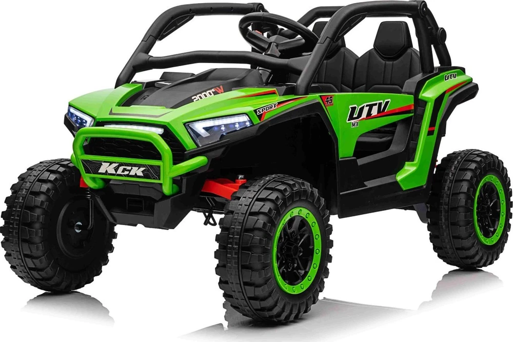 1Life Elektromobilis Buggy 4x4 KCK 24V Žalias