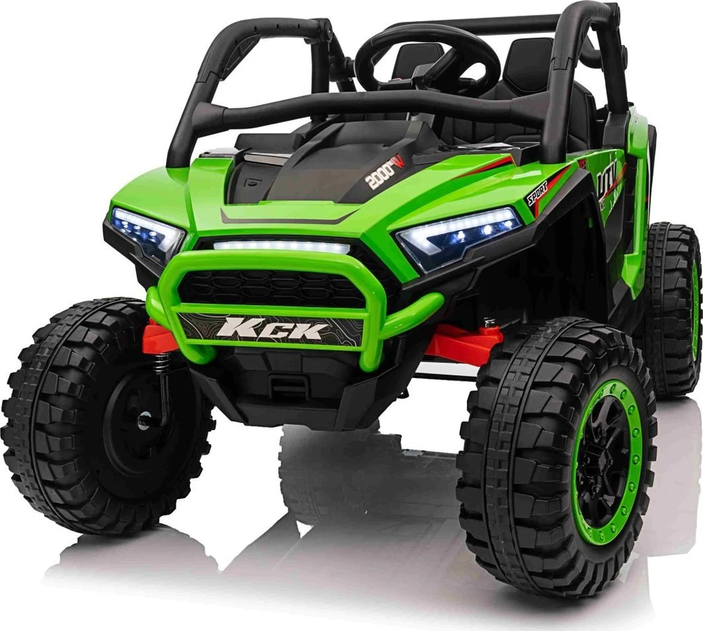 1Life Elektromobilis Buggy 4x4 KCK 24V Žalias