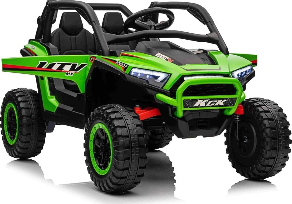 1Life Elektromobilis Buggy 4x4 KCK 24V Žalias