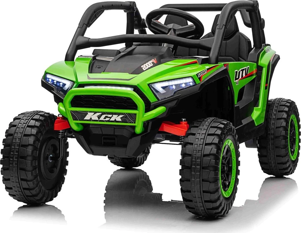 1Life Elektromobilis Buggy 4x4 KCK 24V Žalias