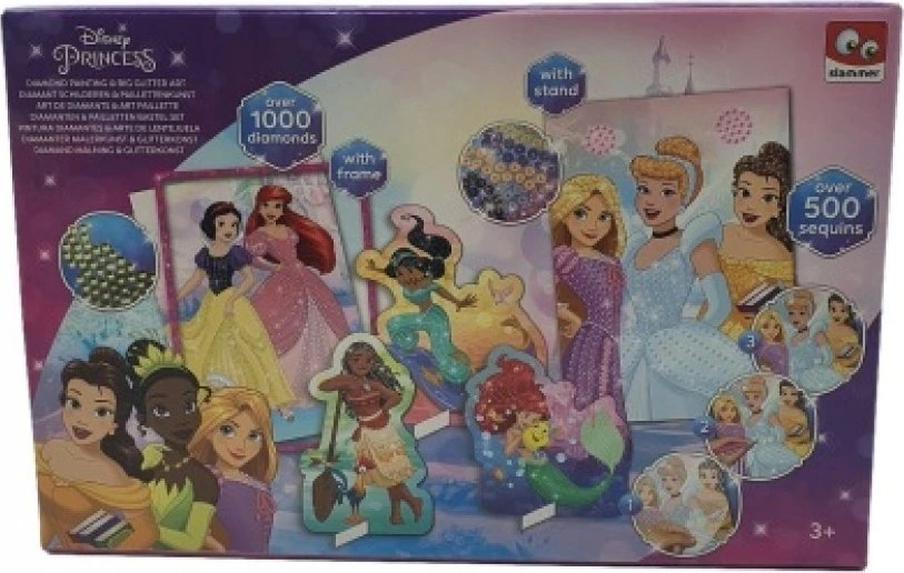 1Punkt „Disney Princess Princess“ kūrybinis deimantinis pjaustymo popierius Za5130