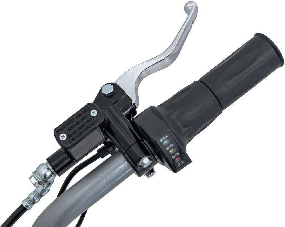 1Punkt Elektrinis motociklas PIT BIKE, Raudona