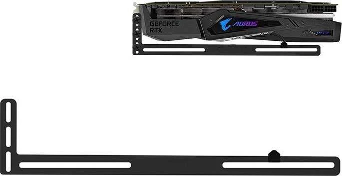 1st Cool 1stCOOL 1stCool Support GPU Aliuminis laikiklis, juodas