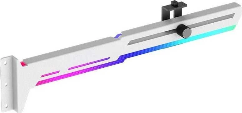 1st Cool 1stCOOL 1stCool GPU palaikymas ARGB metalinis laikiklis, baltas