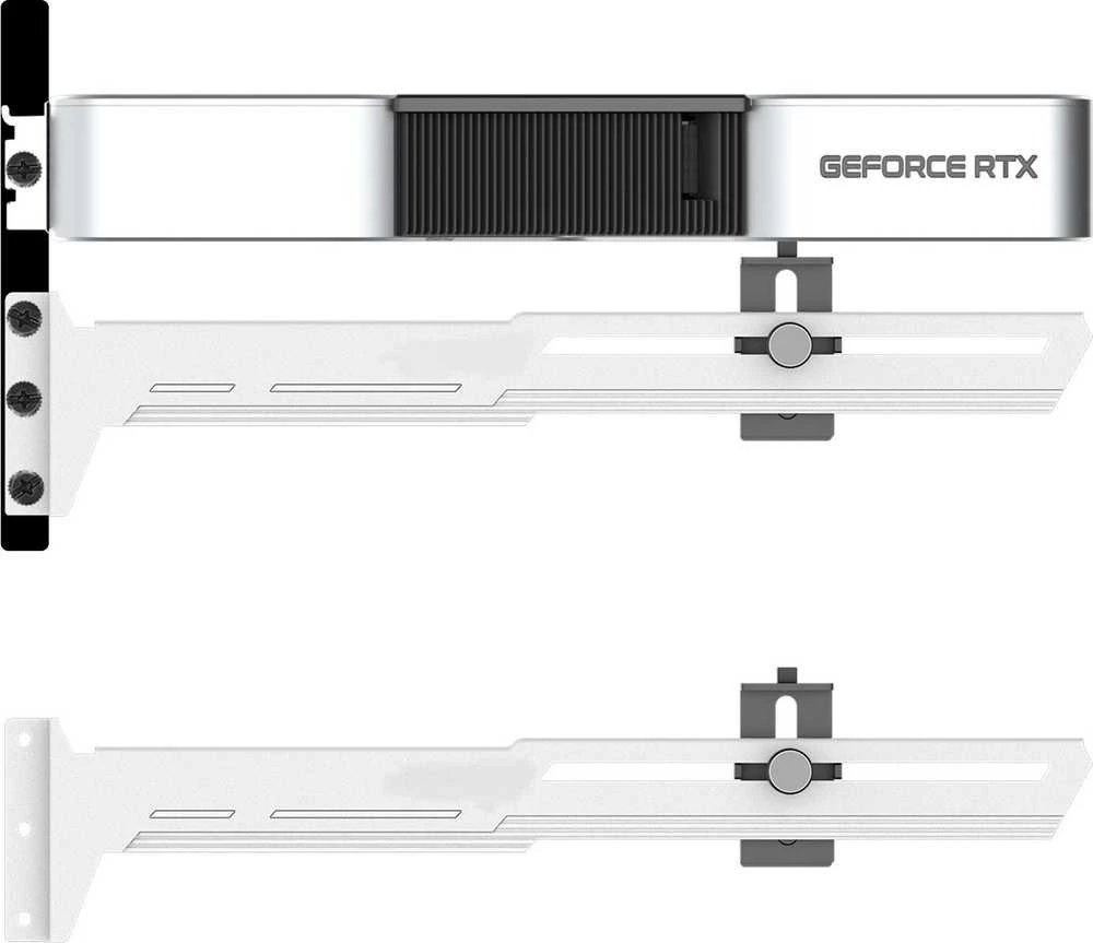 1st Cool 1stCOOL 1stCool Support GPU Metalinis laikiklis, baltas