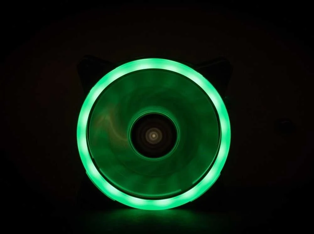 1St Cool 1stCOOL ventiliatorius AURA EVO dviejų žiedų ARGB ventiliatorius 12cm