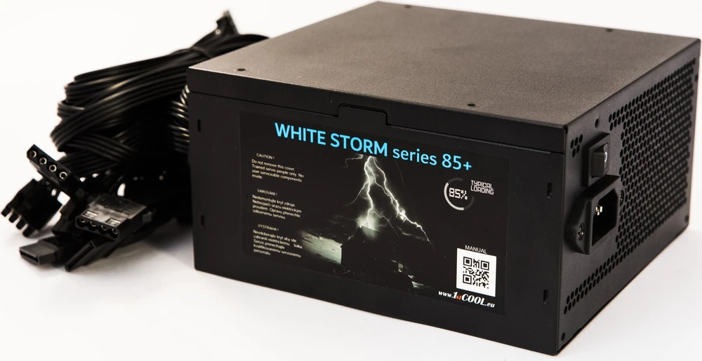 1St Cool Maitinimo šaltinis 1stCOOL Baltas Storm 700W (ECP-700A-14-85)