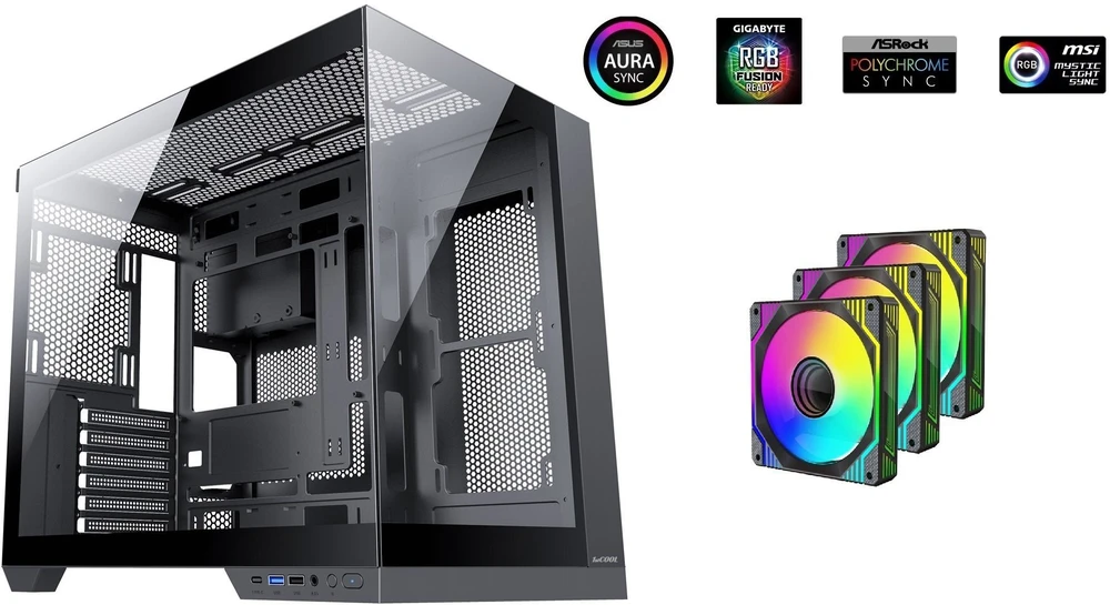 1st Cool dėklas 1stCOOL DREAMER Juodas (CT-DREAMER-AU-USB3-CA)