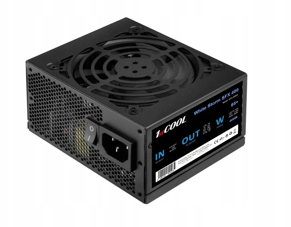 1St Cool Maitinimo šaltinis 1stCOOL Zdroj Baltas Storm SFX 400 85+ 400 W (SFX-400W)