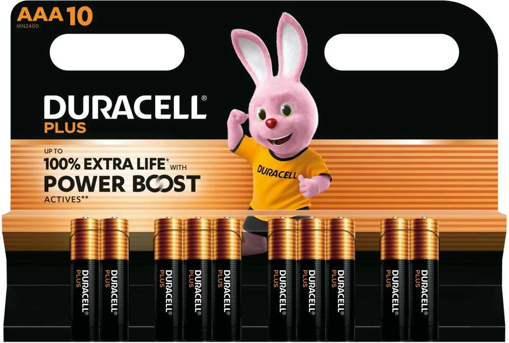 Duracell Plus Boost MN2400, BL10 | AAA
