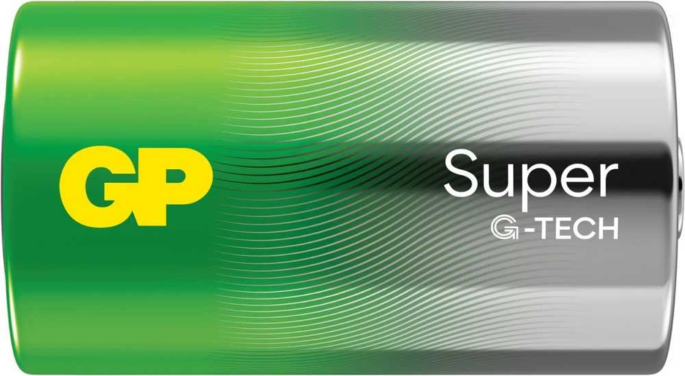 GP Baterija 1x4 GP Super šarminė 1,5V D Mono LR20 baterija