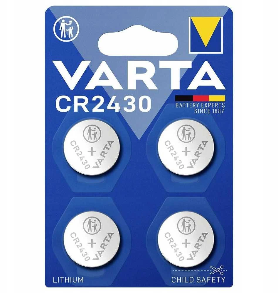 1x4 Varta elektroninis CR 2430 06430101404