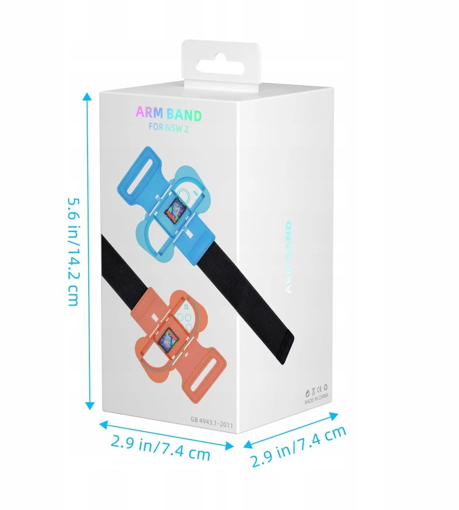 JYS 2 Elastinga apyrankė Rankos dirželis Joy-Con Nintendo Switch 2 NSW2 NS2262 (SB10023)