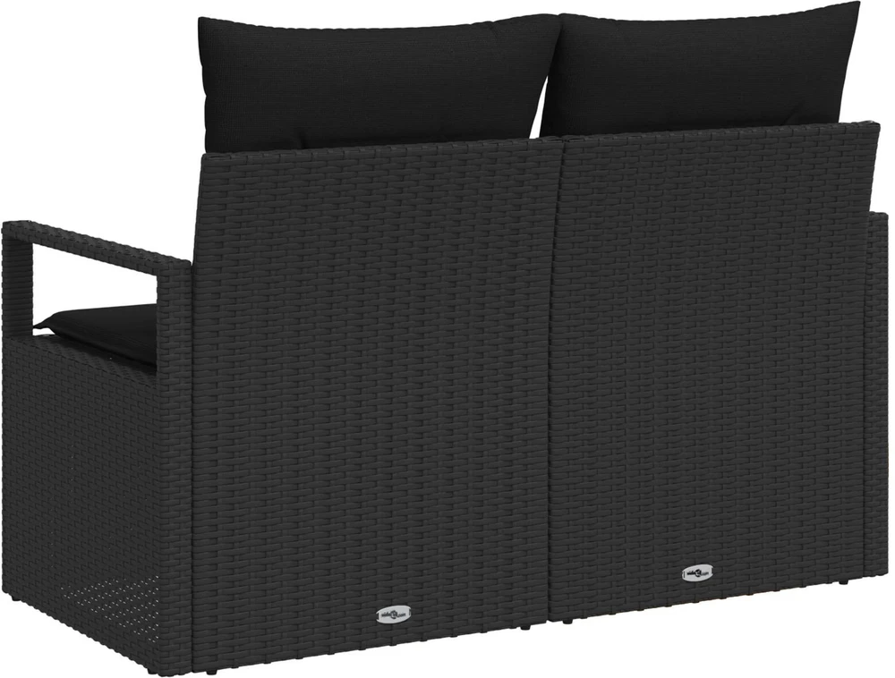 Sodo sofa su pagalve 120 x 62 x 69 cm poliratanas