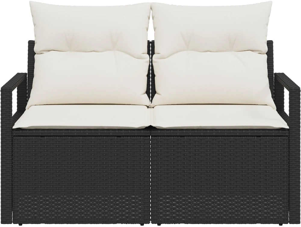 Sodo sofa su pagalve 120 x 62 x 69 cm poliratanas