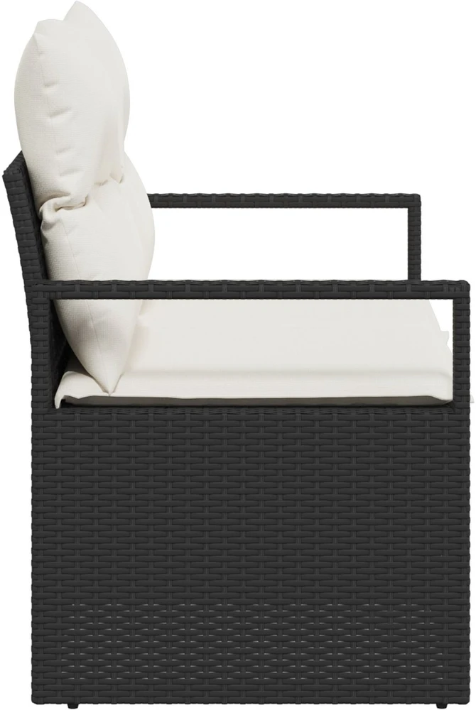 Sodo sofa su pagalve 120 x 62 x 69 cm poliratanas