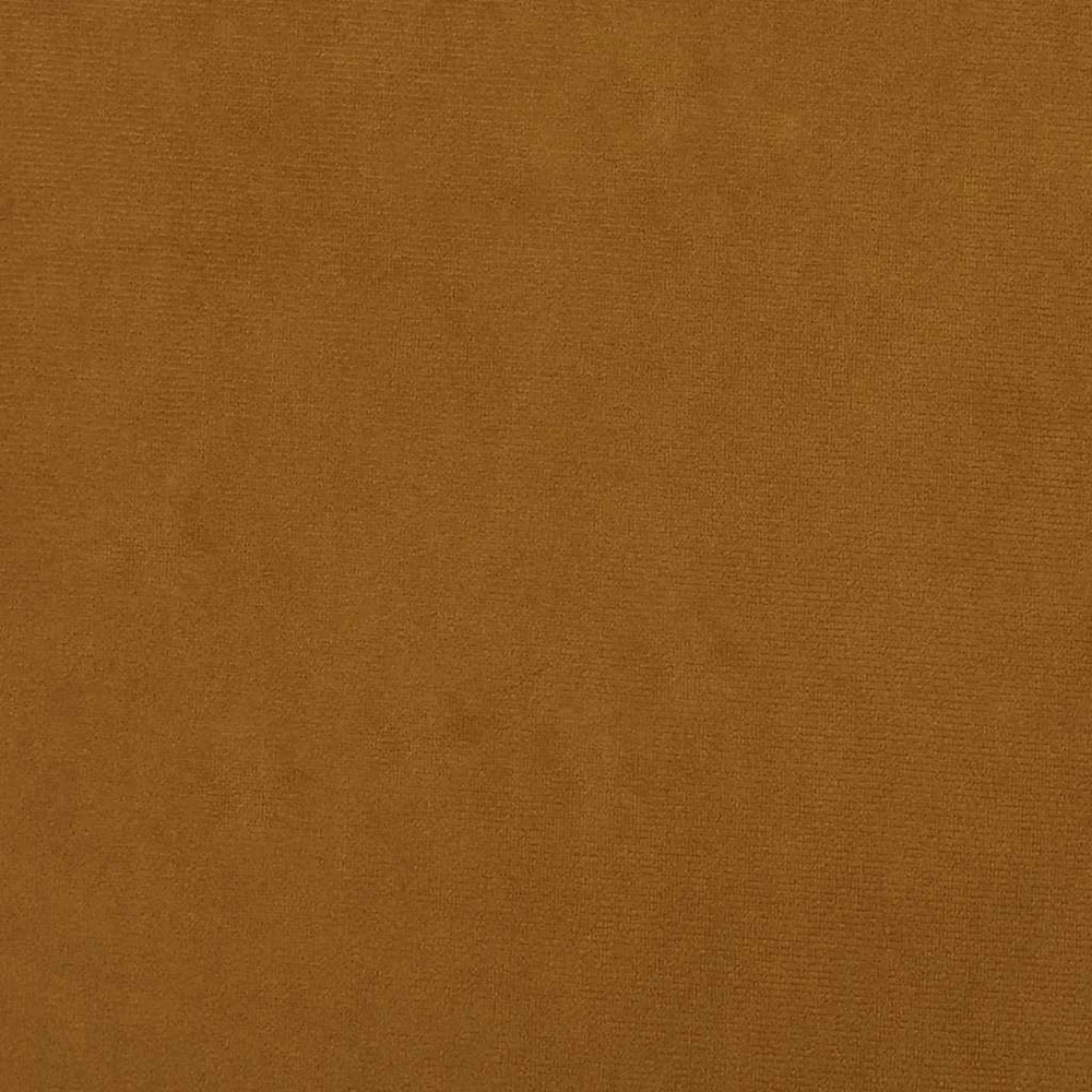 Dvivietė sofa-lova, rudos spalvos, aksomas