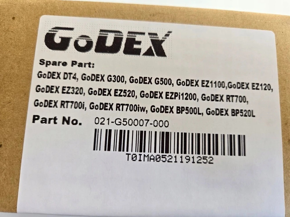 Godex galvutė 203dpi, skirta Godex G300 / GE300 / G500 / G500+ / RT700